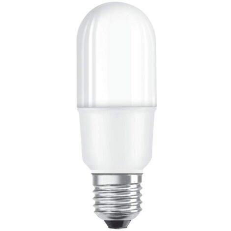 OSRAM STAR STICK Lampadina LED, Attacco: E27, Bianca Fredda, 4000 K, 10 W, Equivalenti a 75 W, Opaco, LED STAR STICK, Opaco, Taglia Unica