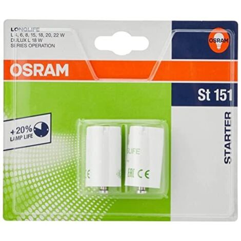 Osram - starter-st 151-longlife-blister 2 pz. - 4050300092638 - 4050300092638