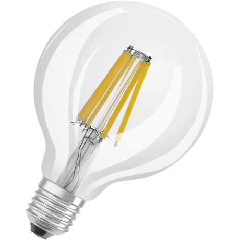 OSRAM Superstar dimmbare LED-Lampe mit besonders hoher Farbwiedergabe (CRI90) für E27-Sockel, Filament-Optik ,Kaltweiß (4000K), 1521 Lumen, Ersatz für herkömmliche 100W-Leuchtmittel, 1-er Pack