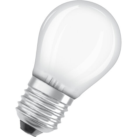 OSRAM Superstar dimmbare LED-Lampe mit besonders hoher Farbwiedergabe (CRI90) für E27-Sockel, mattes Glas ,Warmweiß (2700K), 470 Lumen, Ersatz für herkömmliche 40W-Leuchtmittel, dimmbar, 1-er Pack