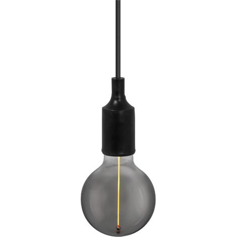 OSRAM Suspension Vintage 1906® BELL E27, noire, max. 15 W LED, culot E27, rosace en forme d'entonnoir, suspension d'intérieur, à combiner avec des lampes 1906 Vintage ou intelligentes