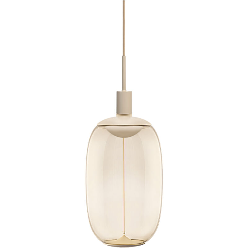 Suspension vintage, beige, scénarios d'éclairage personnalisés, acier inox., idéal pour les salles de séjour, design moderne, look vintage, câble