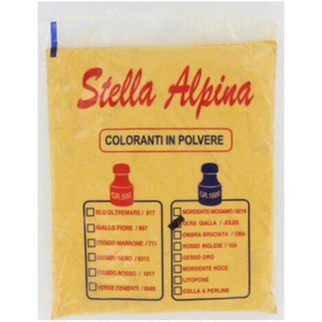 OSSIDO P/CEMENTO OCRA GIALLA DORATA DA 1 KG