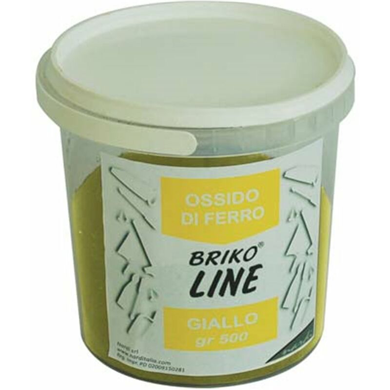 Image of Ossido sintetico briko line giallo fiore gr 500 8015483002726 edilizia generica