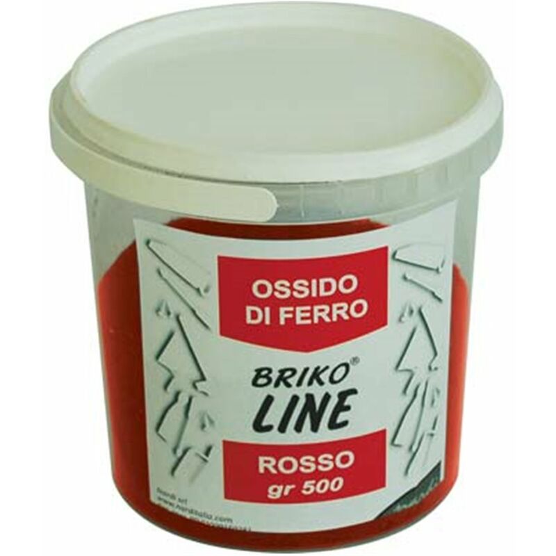 Image of Ossido sintetico briko line rosso gr 500 8015483000395 edilizia generica