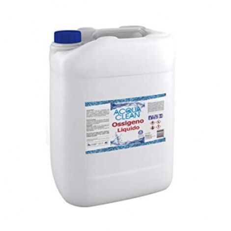 OSSIGENO ATTIVO LIQUIDO ACQUA CLEAN 5 LITRI  per manutenzione piscina