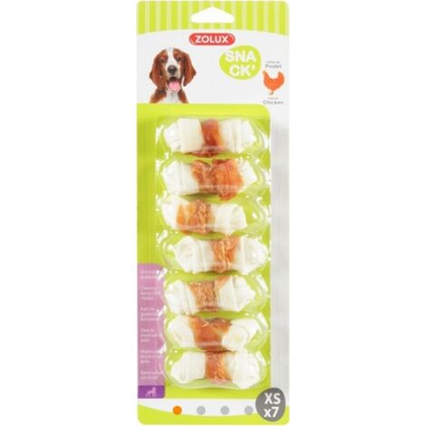 Osso da masticare al pollo XS  confezione da 7  - ZOLUX