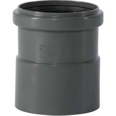 Ostendorf HTsafe HTsafe-Aufsteckmuffe 173810 DN/OD 75, mit Manschette
