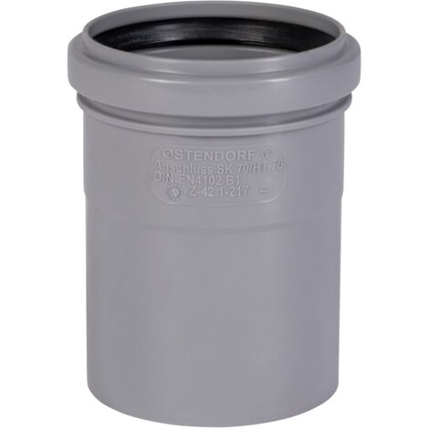 Ostendorf Skolan dB Safe Anschluss DN78 an HT-Rohr DN75 Abwasserrohr