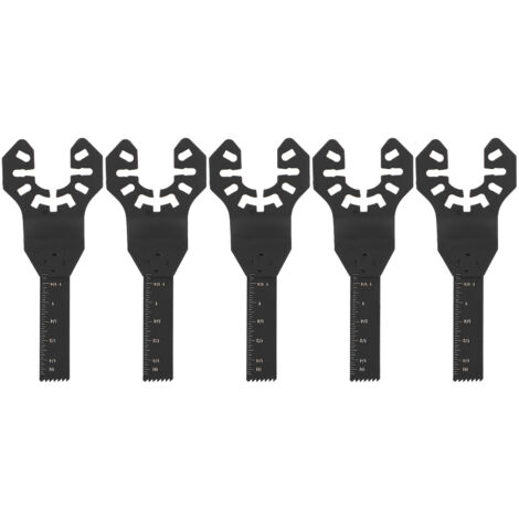 Oszillierende Sägeblätter aus Hochgeschwindigkeitsstahl – Universeller Schnellverschluss – 5er-Pack, 10 mm