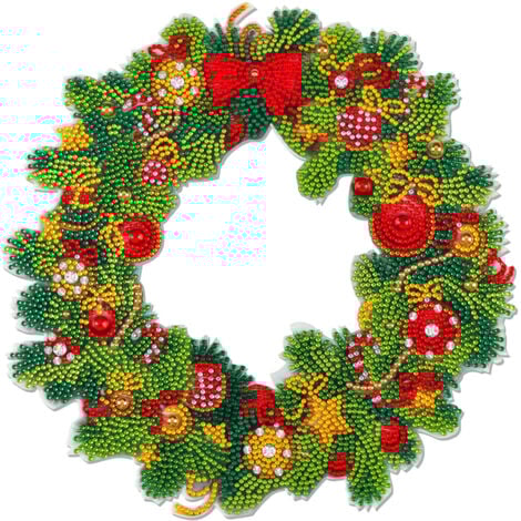 Other Christmas Decoration,Christmas Wreath,Halloween Wreath,5D-B Hanging Diamond Crystal Art Garland
