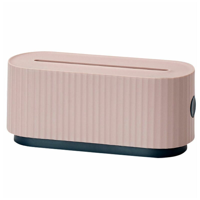 Other Storage Energy Storage Box Ventilated Heat Dissipation Large Capacity Socket Wire Storage Box, Pink