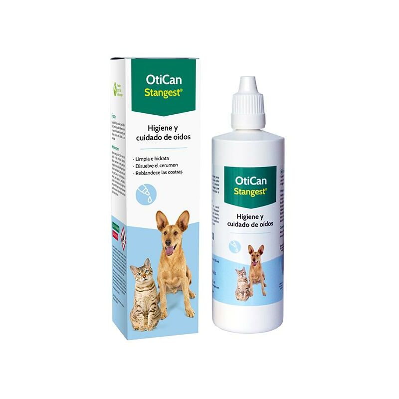 

OtiCan Limpiador Oídos para Perros y Gatos Disuelve Serum y Reblandece Costras 125 ml - Stangest