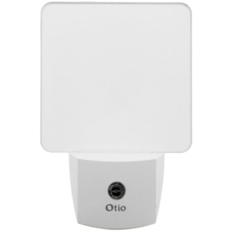 Otio – Veilleuse crépusculaire automatique – Alimentation électrique – Lumière douce pour enfants – Fonctionnement nocturne et diurne – Dimensions 11,5 x 4,8 x 7,7 cm