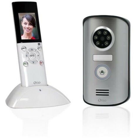 OTIO Visiophone sans fil portatif écran LCD 2,3 pouces avec mémoire interne et a vision nocturne