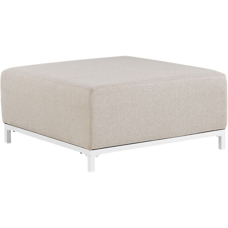 

Otomana de jardín beige ROVIGO