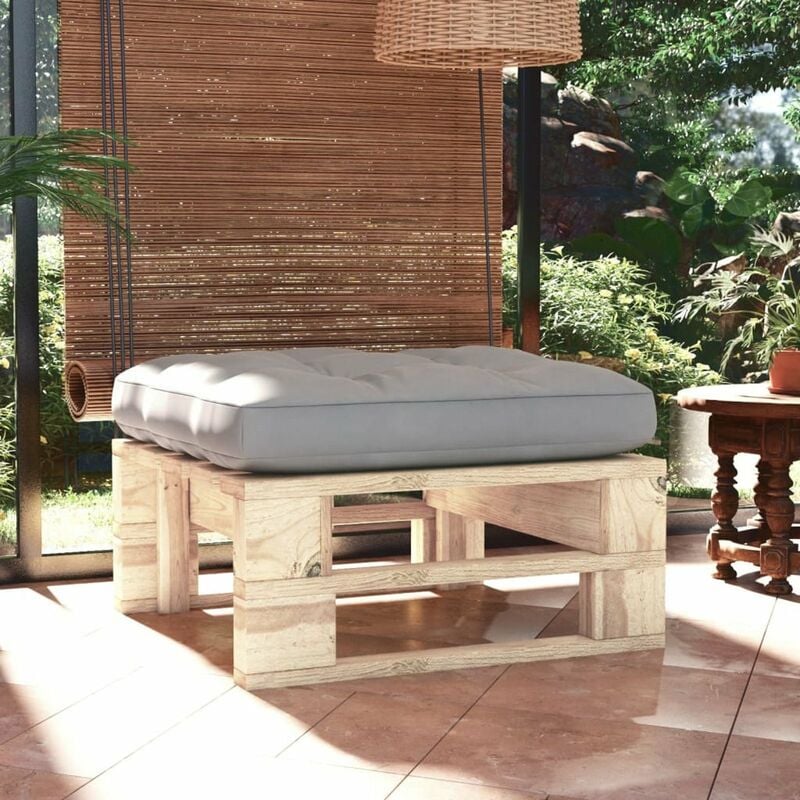

Otomana de palets de jardin madera de pino impregnada