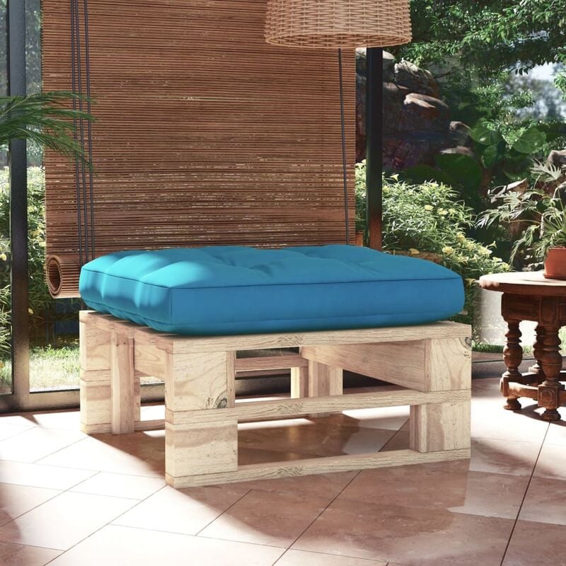 

Otomana de palets de jardín madera de pino impregnada