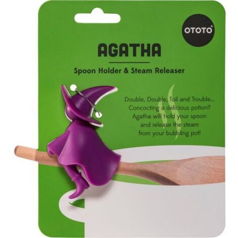 OTOTO Agatha Lila Löffelhalter und Topfwächter