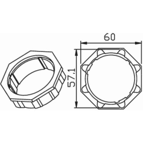 Ottagonale 59X0,7Mm CAME 001YK5104