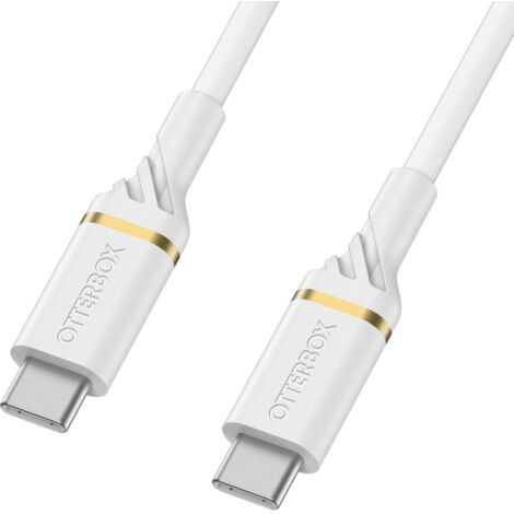 OtterBox Cable USB C-C 2M USB-PD, Cloud Sky White