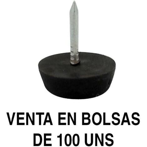 otto deslizante-quitarruido ø15 ø17 y ø20 (bolsa de 100) acabado negro ø diámetro ø15