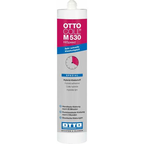 OTTOCOLL M 530 HiSpeed Klebstoff 310 ml Kartusche C01 weiss - 3210401