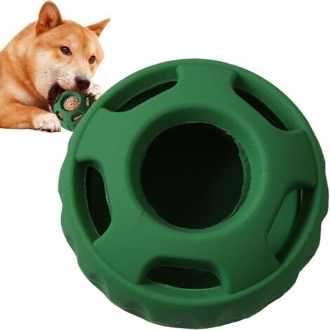 Ouet Distributeur de Friandises pour Chien: Jouet Distributeur de Nourriture pour Chien,Silicone Interactive Slow Feeder Résistante à la Mastication Grandes Races Races Moyennes Senior Comportement