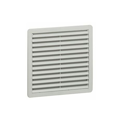 ouïe d'aération plastique - avec filtre g3 - ip54 - 150x150 mm - legrand 034834