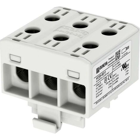 Ouneva Group VC05-0011 Bloc de distribution raccord à vis gris 1 pc(s) A333232