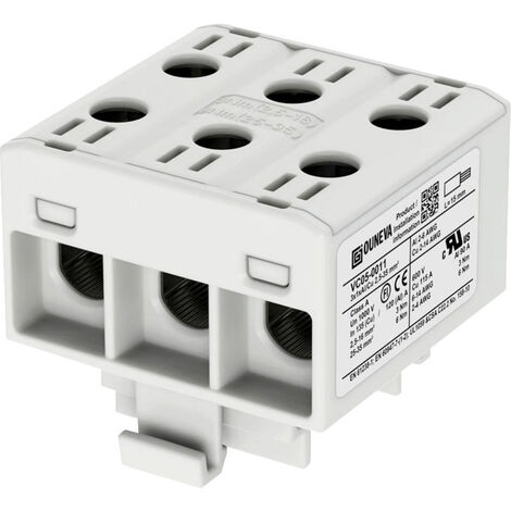 Ouneva Group VC05-0011 Verteilerblock  Schrauben  Grau 1 St.
