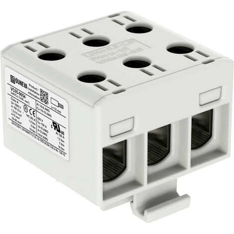 Ouneva Group VC05-0054 Verteilerblock  Schrauben  Grau 1 St.