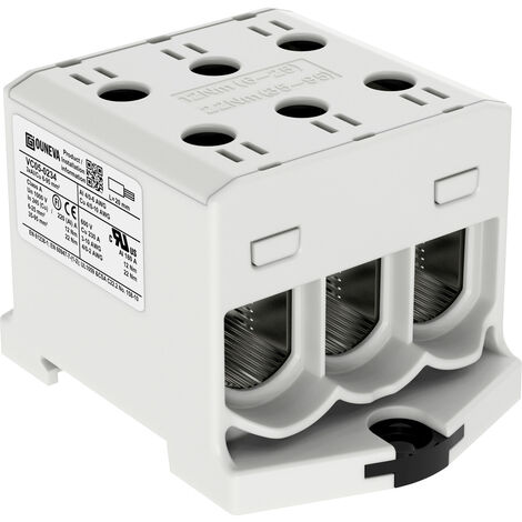 Ouneva Group VC05-0234 Verteilerblock  Schrauben  Grau 1 St.