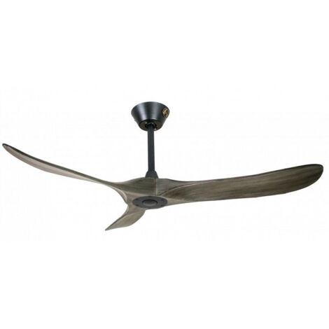Ouray  de Klassfan - Ventilateur de plafond et destratificateur moteur DC basalte pales bois gris 25 à 40 m² OurayDC1P7Gr132