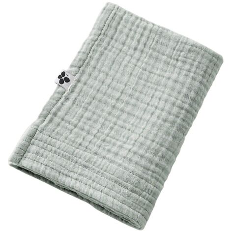 OUREA - Serviette de Toilette 50x90cm Gaze de Coton Eucalyptus
