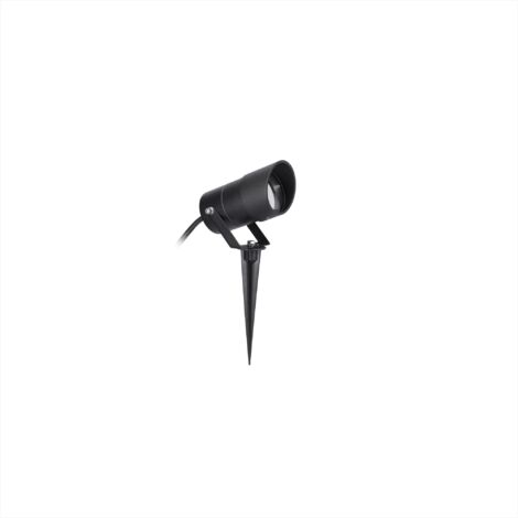 Ousia proyector exterior negro para bombilla GU10