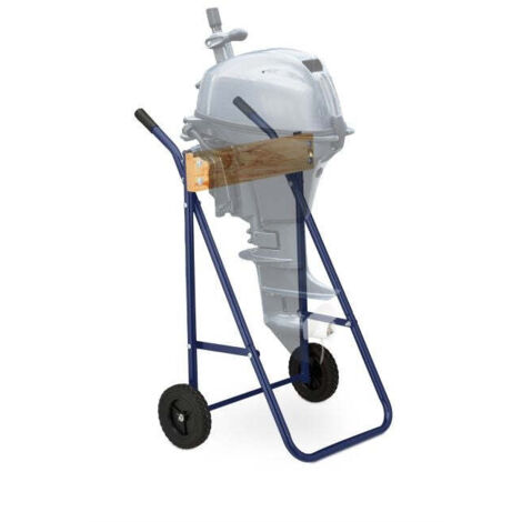 Outboard Motor Stand Steel and Wood
