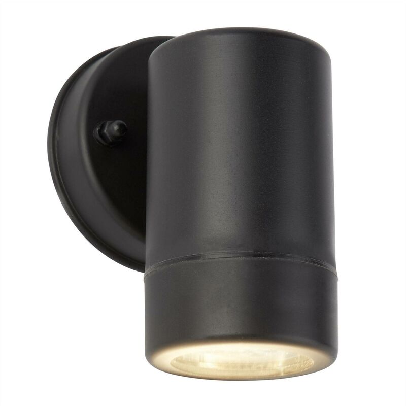 Outdoor - 1 Light Outdoor Wall Light Black IP44, GU10 - Searchlight