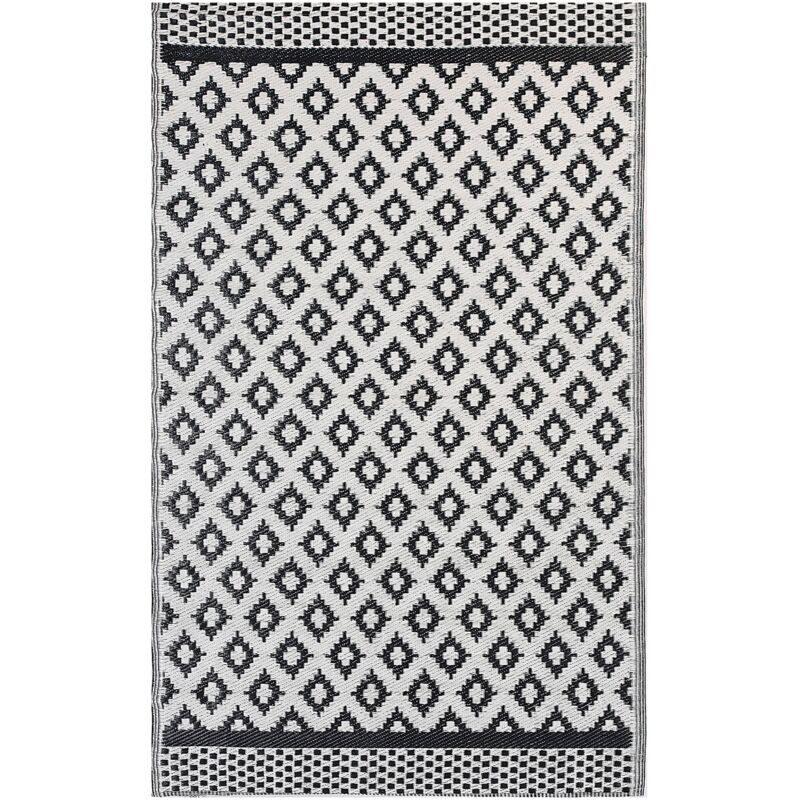 Outdoor Rug THANE Black 120 x 180 cm