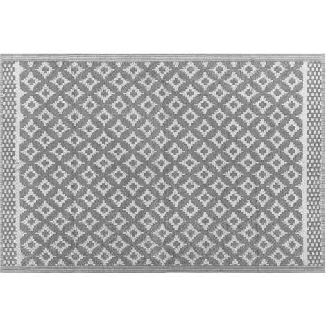 Outdoor Area Rug 160 x 230 cm Grey THANE