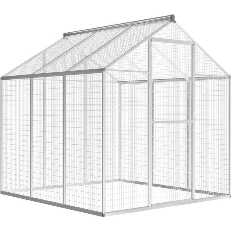 Outdoor Aviary Aluminium 183x178x194 cm vidaXL