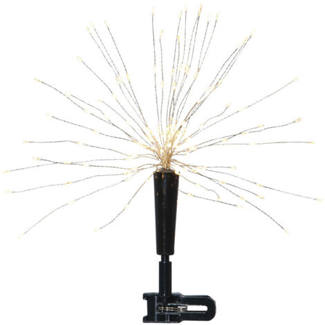 Outdoor- Baumspitze ,Firework Topstar', 120 warmweiße LEDs, Netzbetrieb, Ø 27cm
