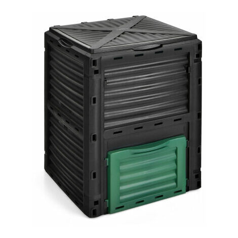 Outdoor Compost Bin 300L Fast Creation of Fertile Soil Aerating Box