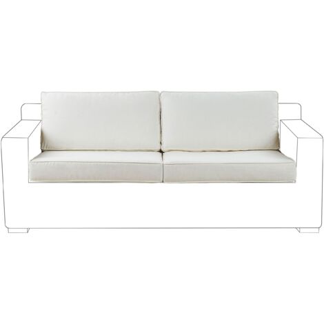 Outdoor Cushion Cover Set ARDEA White