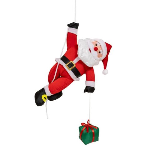Outdoor-Dekoration Kletter-Weihnachtsmann H60cm - Feeric lights & christmas