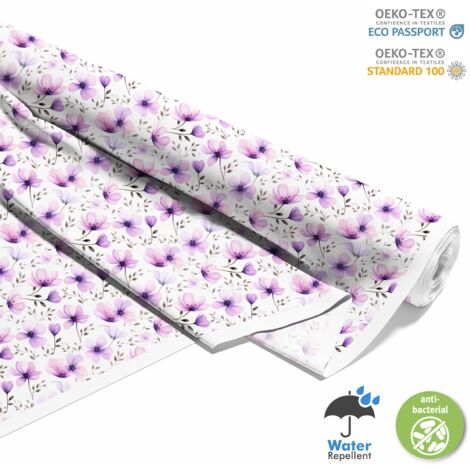 OUTDOOR DEKOSTOFFE OXFORD - Blumen- DX2000
