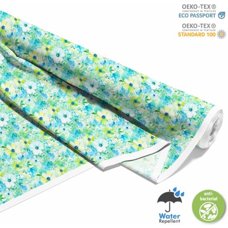 OUTDOOR DEKOSTOFFE OXFORD - Blumen- DX2007