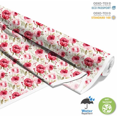 OUTDOOR DEKOSTOFFE OXFORD - Blumen- DX2131