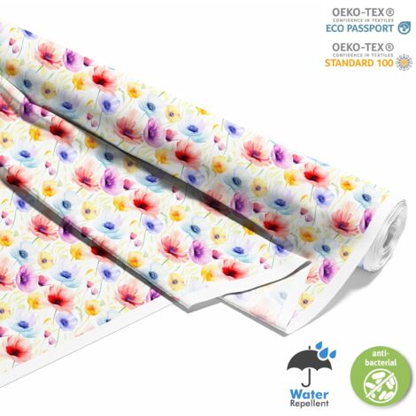 OUTDOOR DEKOSTOFFE OXFORD - Blumen- DX2133
