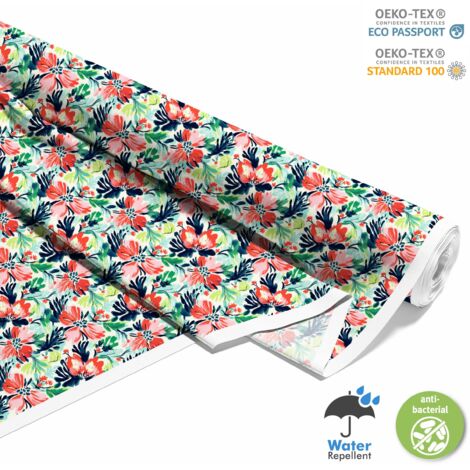 OUTDOOR DEKOSTOFFE OXFORD - Blumen - DX2168